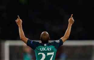 Lucas marcou três vezes contra o Ajax e conduziu o Tottenham à final da Liga dos Campeões