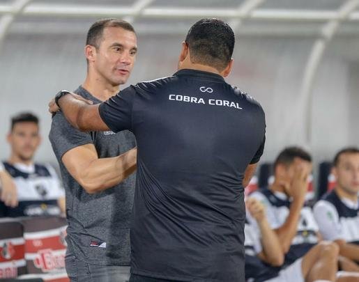 Santa Cruz e ABC entraram em campo pelo jogo da volta da terceira fase da Copa do Brasil