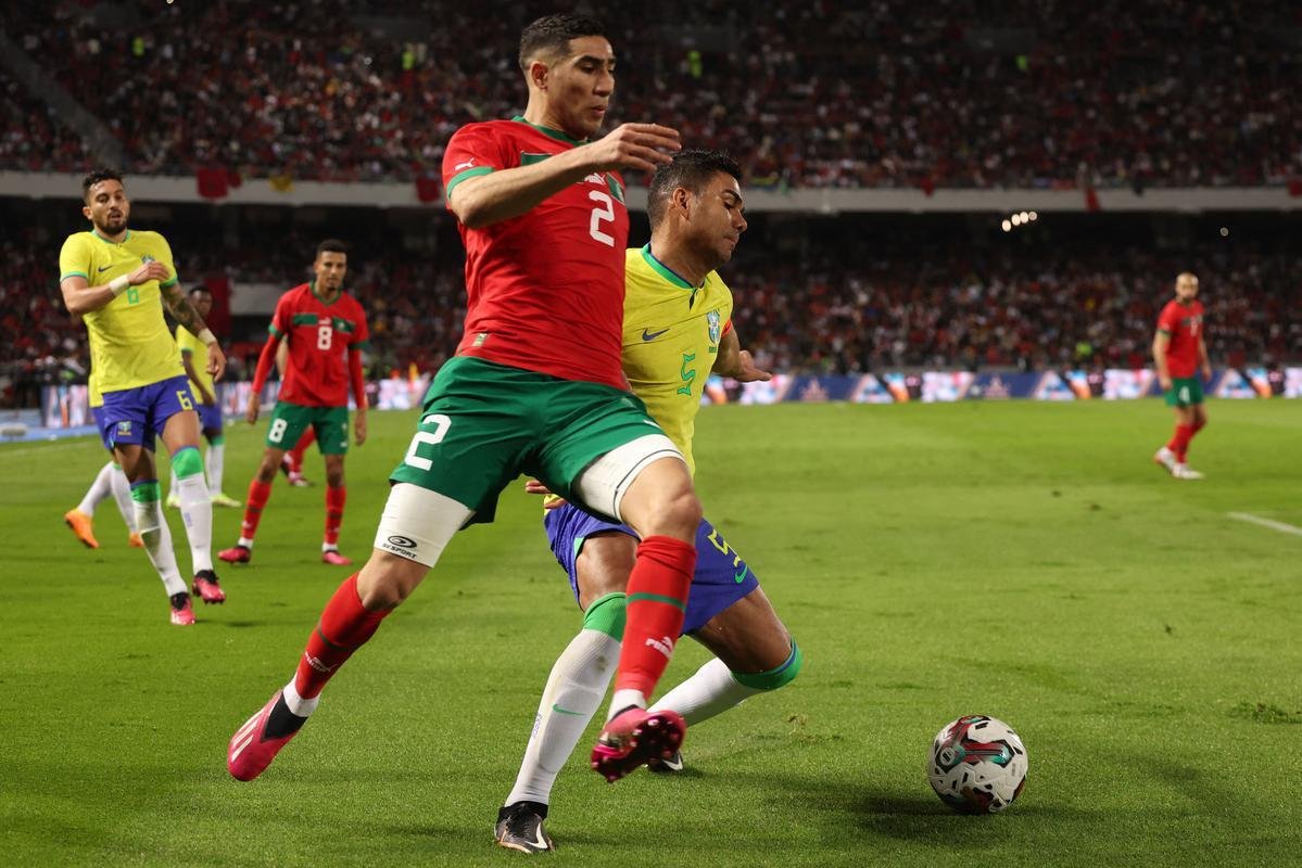 Brasil e Marrocos se enfrentam em amistoso