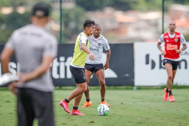 Veja fotos do treino do Atl�tico