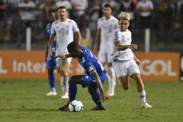 Santos e Cruzeiro se enfrentaram na Vila Belmiro, pela 34 rodada da Srie A