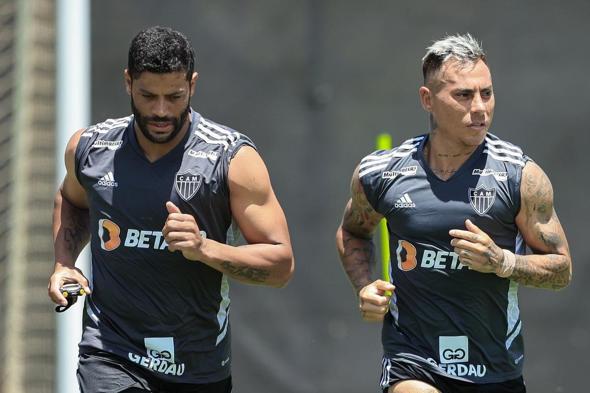 Atltico treinou na manh desta segunda-feira (16/1) na Cidade do Galo.
