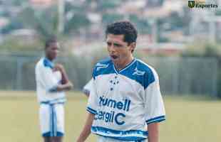 Toca I em 1997: volante Fabinho, um dos dolos do Cruzeiro na conquista da Copa Libertadores naquele ano