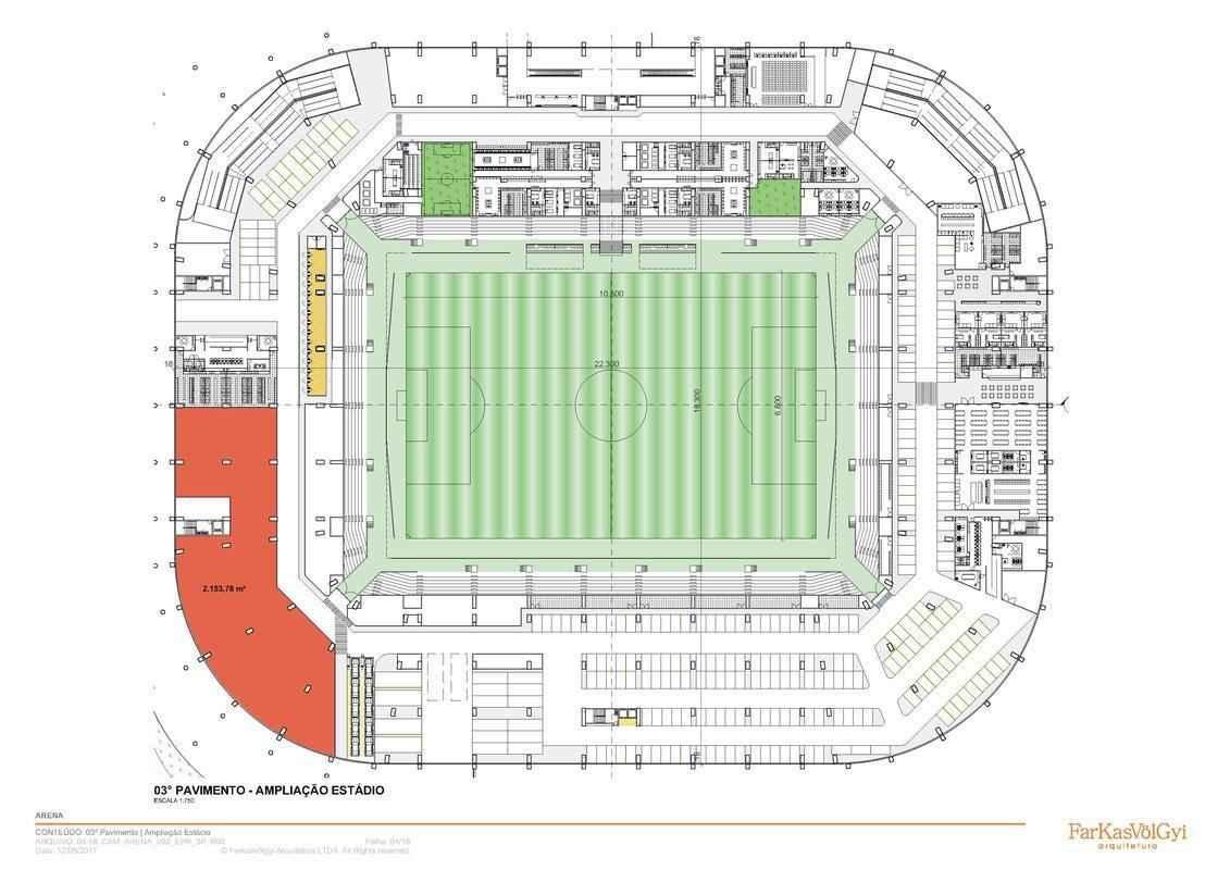 Novas imagens do projeto da Arena do Galo obtidas pelo Estado de Minas e pelo Superesportes
