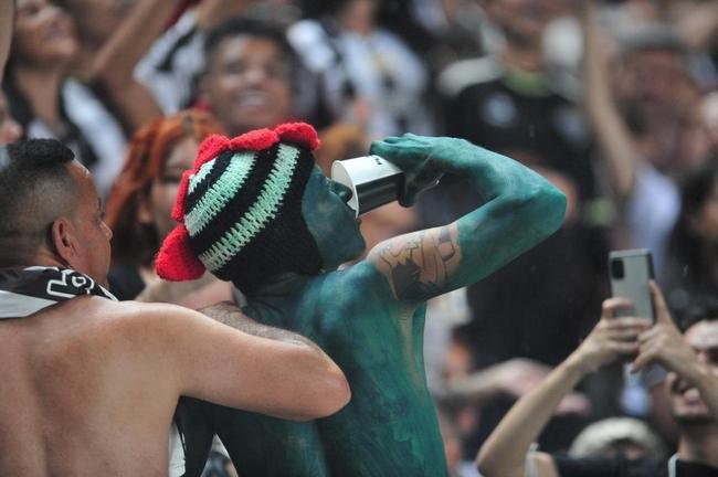 Fotos do jogo entre Atltico e Coritiba