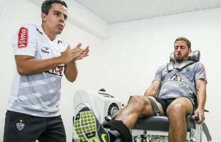 Jogadores do Atltico realizaram testes fsicos e cardiolgicos nesta quinta-feira