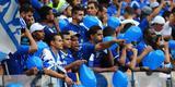 Imagens da torcida do Cruzeiro no clssico contra o Atltico, no Mineiro