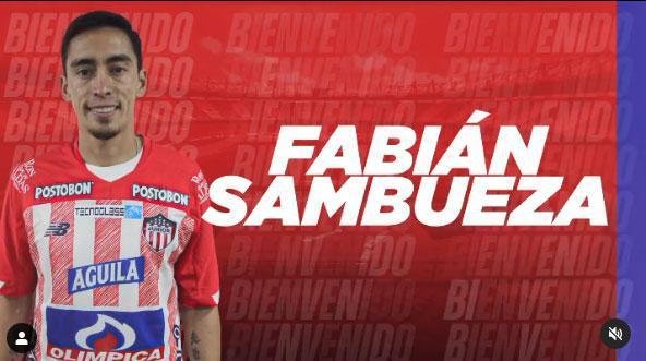 Fabia%u0301n Sambueza, meia (Junior Barranquilla, da Colmbia)
