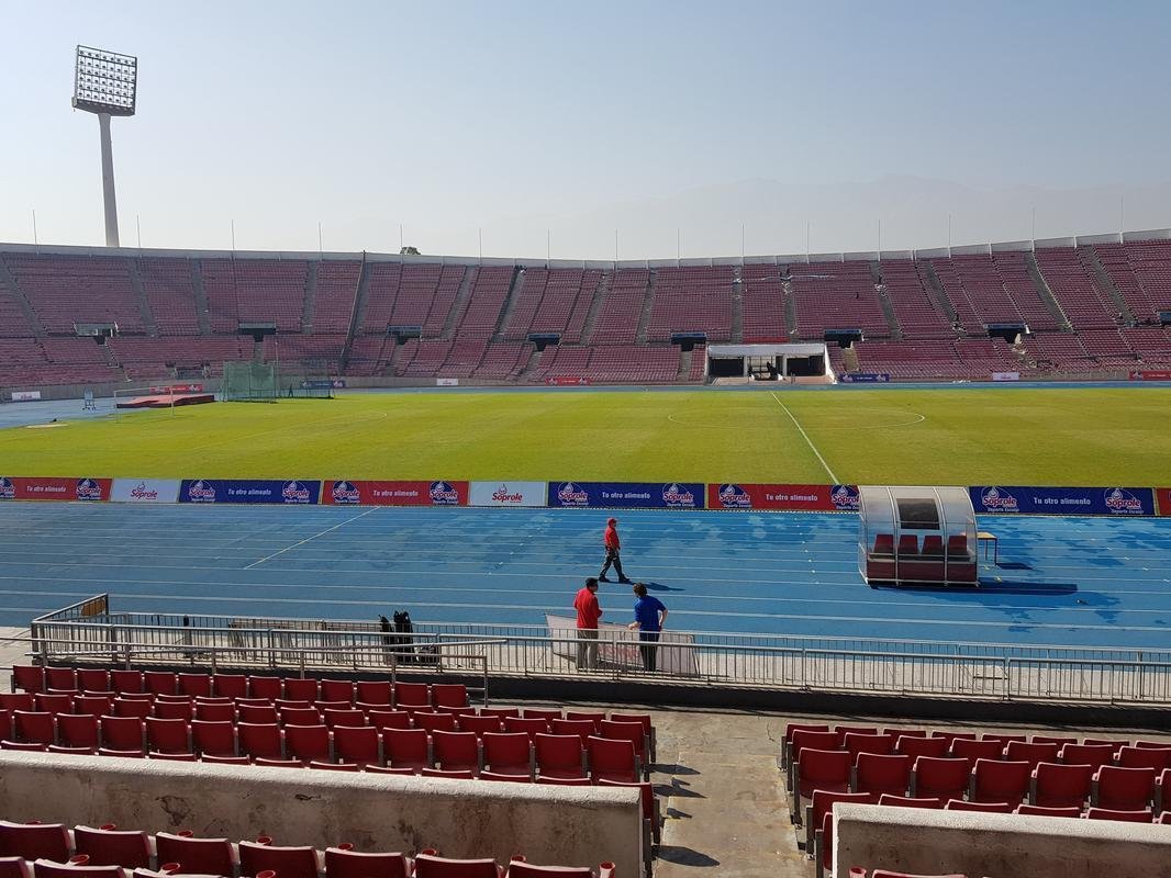 Fotos do Estdio Nacional de Santiago, eleito para ser sede da final nica da Copa Libertadores 2019