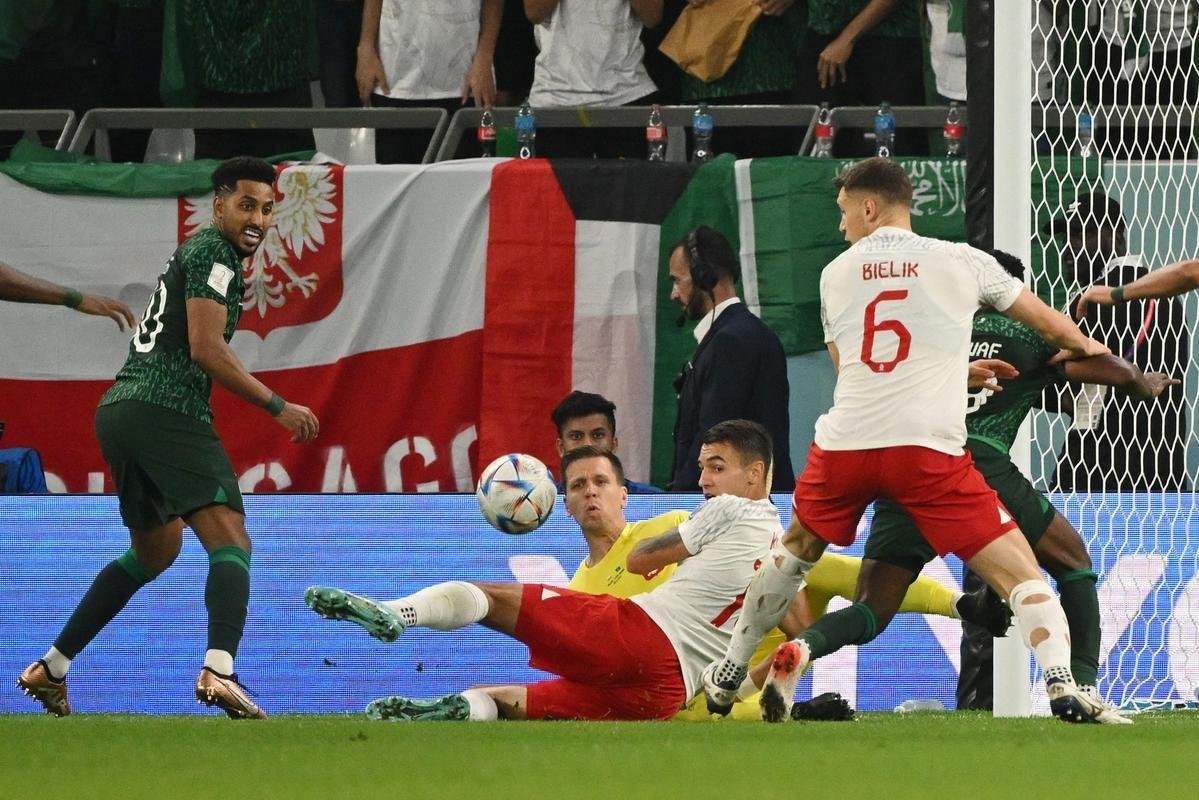Polnia x Arbia Saudita: fotos do jogo pelo Grupo C da Copa do Mundo