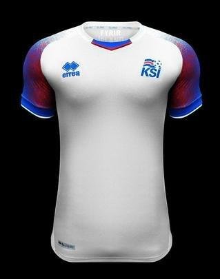 Islândia - uniforme 2 - (Erreà)