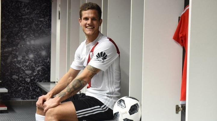 Bruno Zuculini - meia se transferiu do Hellas Verona para o River Plate