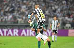 Fotos do jogo de ida das quartas de final da Copa Libertadores, entre Atlético e Palmeiras, no Mineirão