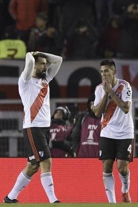 Fotos do segundo tempo do duelo entre River Plate e Cruzeiro, no Monumental de Nez, em Buenos Aires, pela ida das oitavas de final da Copa Libertadores