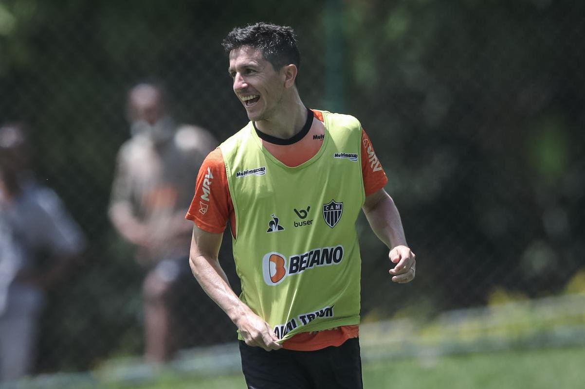 Fotos do treino do Atltico nesta quinta-feira na Cidade do Galo
