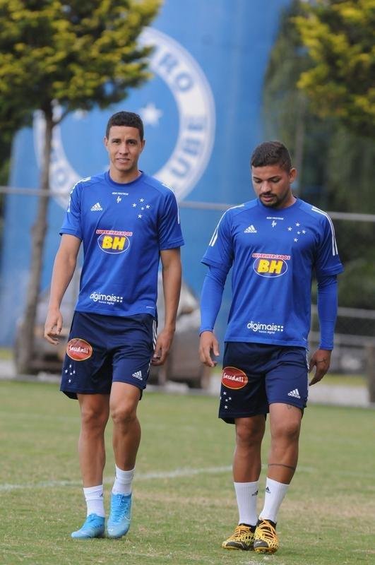 Fotos do treino do Cruzeiro desta quinta-feira, na Toca da Raposa II (crdito: Juarez Rodrigues/EM D.A Press)