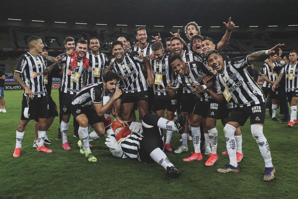 Fotos da festa do Atltico no Mineiro com a conquista do bicampeonato mineiro