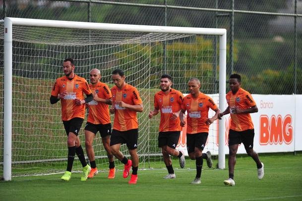 Fotos do primeiro treino do Atltico em 2020. Foi a primeira atividade comandada pelo venezuelano Rafael Dudamel