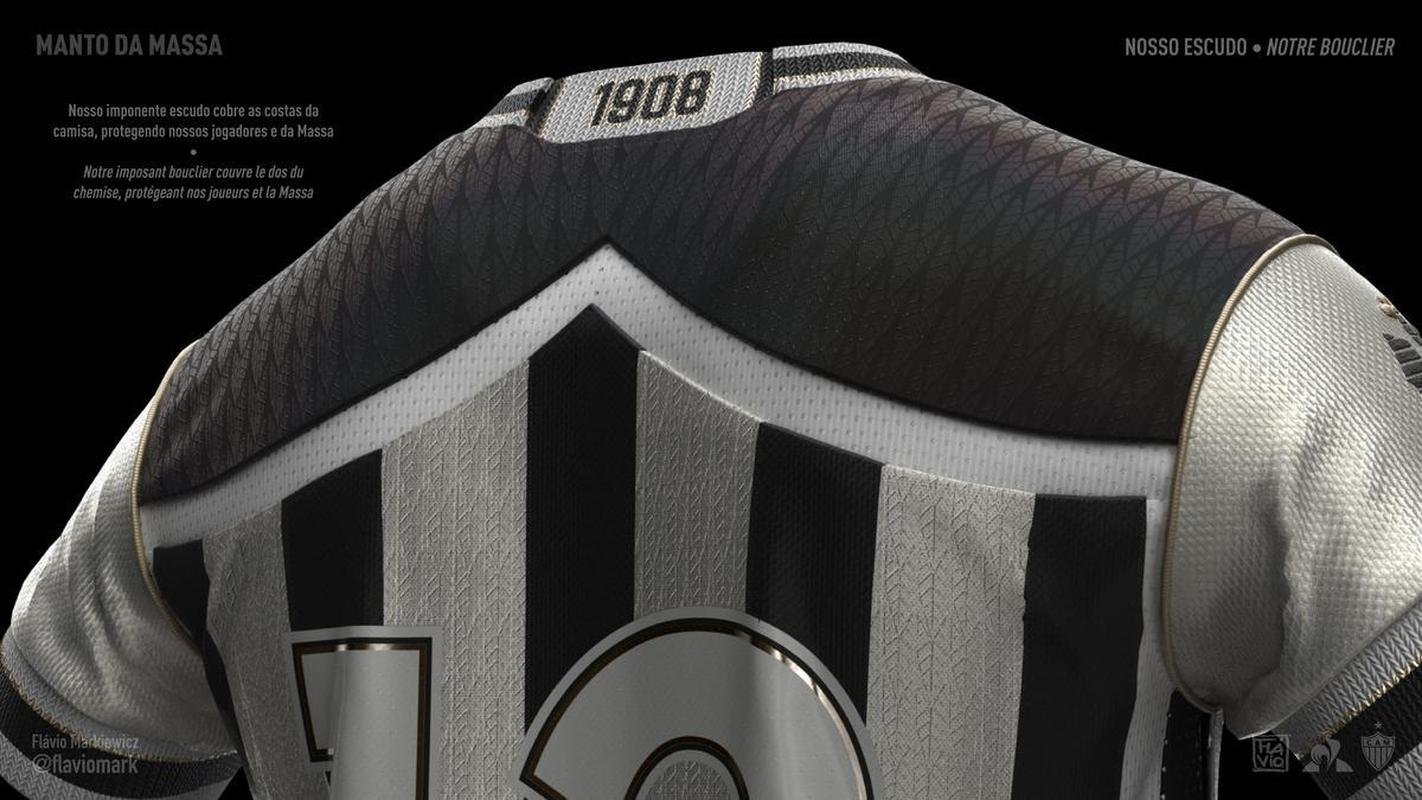 Camisa desenhada por Flvio Markiewicz ganhou o concurso 'Manto da Massa'