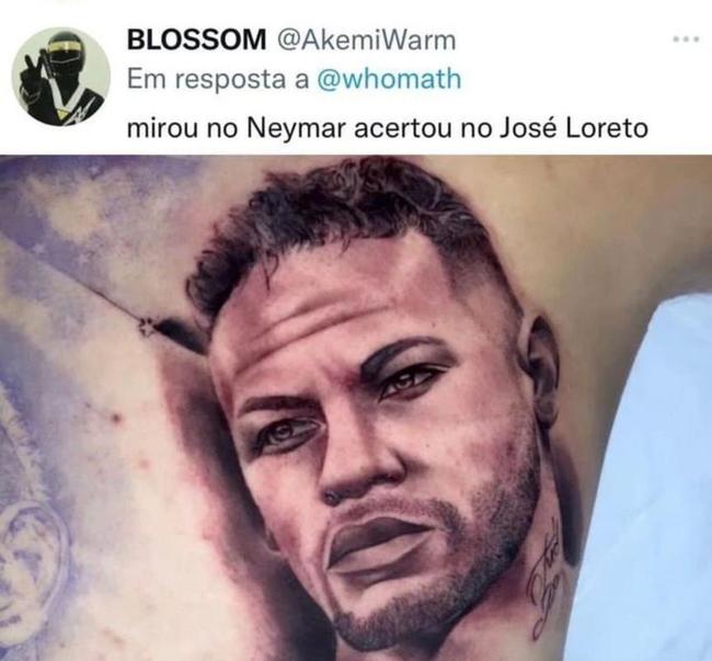 Tatuagem do rosto de Neymar em Richarlison vira meme