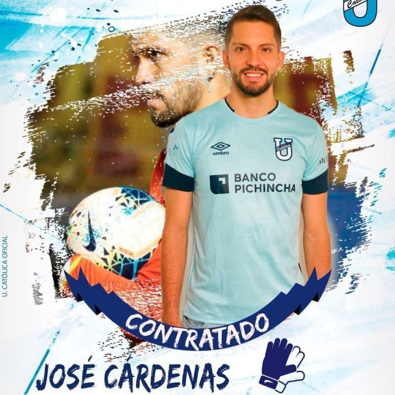 Jos Crdenas, goleiro (Universidad Catlica-EQU)