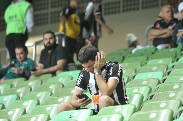 Fotos da torcida do Atltico na partida contra o Unin La Calera, do Chile, no Independncia, pela Copa Sul-Americana
