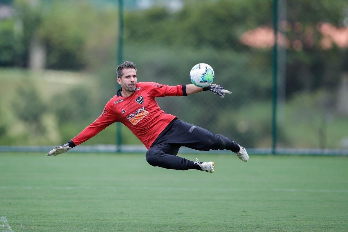 Fotos do último treino do Atlético antes de encarar o Corinthians