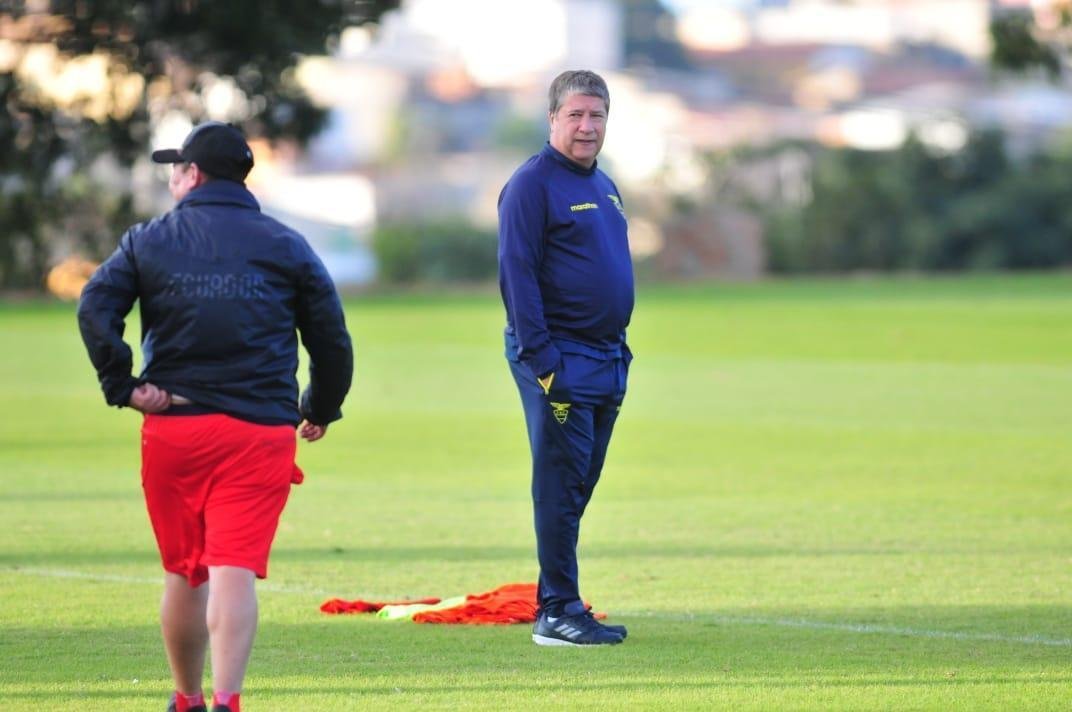 Imagens do treino do Equador na Toca da Raposa II