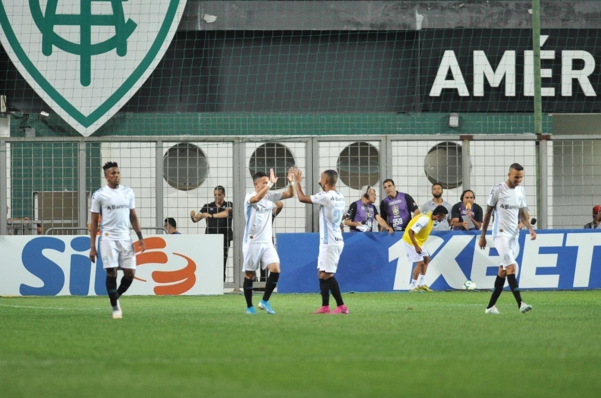 Fotos do jogo entre Atltico e Grmio