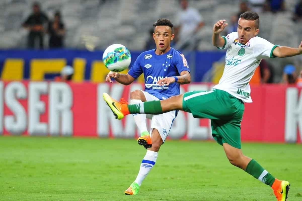 Imagens do jogo entre Cruzeiro e Chapecoense, pela Primeira Liga