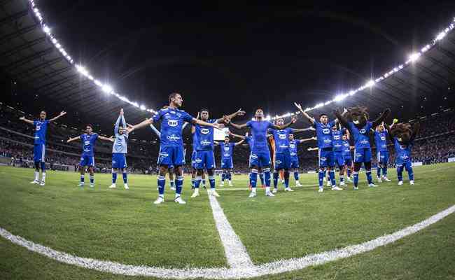 O Cruzeiro venceu todos os oito jogos que fez em casa nesta edição da Série B