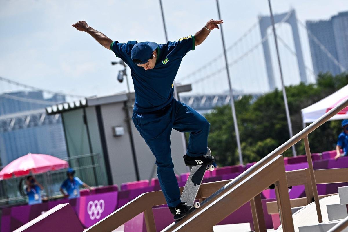 Fotos da prova de Kelvin Hoefler, primeiro medalhista do Brasil em Tquio