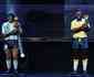 Conmebol presta homenagens a Pel e Maradona com esttuas em tamanho real