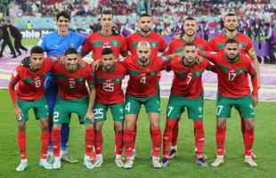 Fotos do jogo entre Marrocos e Portugal no Estdio Al-Thumama, no Catar, pela Copa do Mundo de 2022