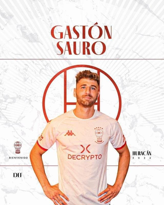 Huracn (Argentina) contratou o zagueiro Gastn Sauro
