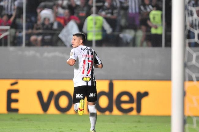 Fotos do jogo entre Atltico e Coritiba