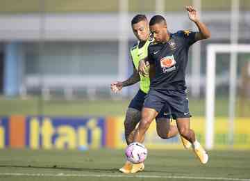 Renan Lodi e Bruno Guimarães deverão ser titulares da Seleção Brasileira 