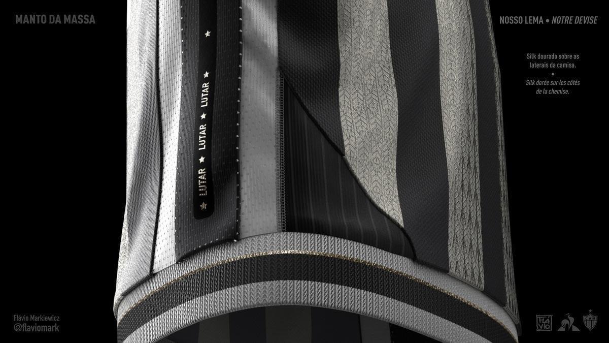 Camisa desenhada por Flvio Markiewicz ganhou o concurso 'Manto da Massa'