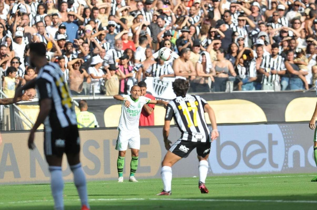 Atltico e Amrica se enfrentaram no Mineiro neste sbado (25/2), em jogo vlido pela stima rodada do Campeonato Mineiro
