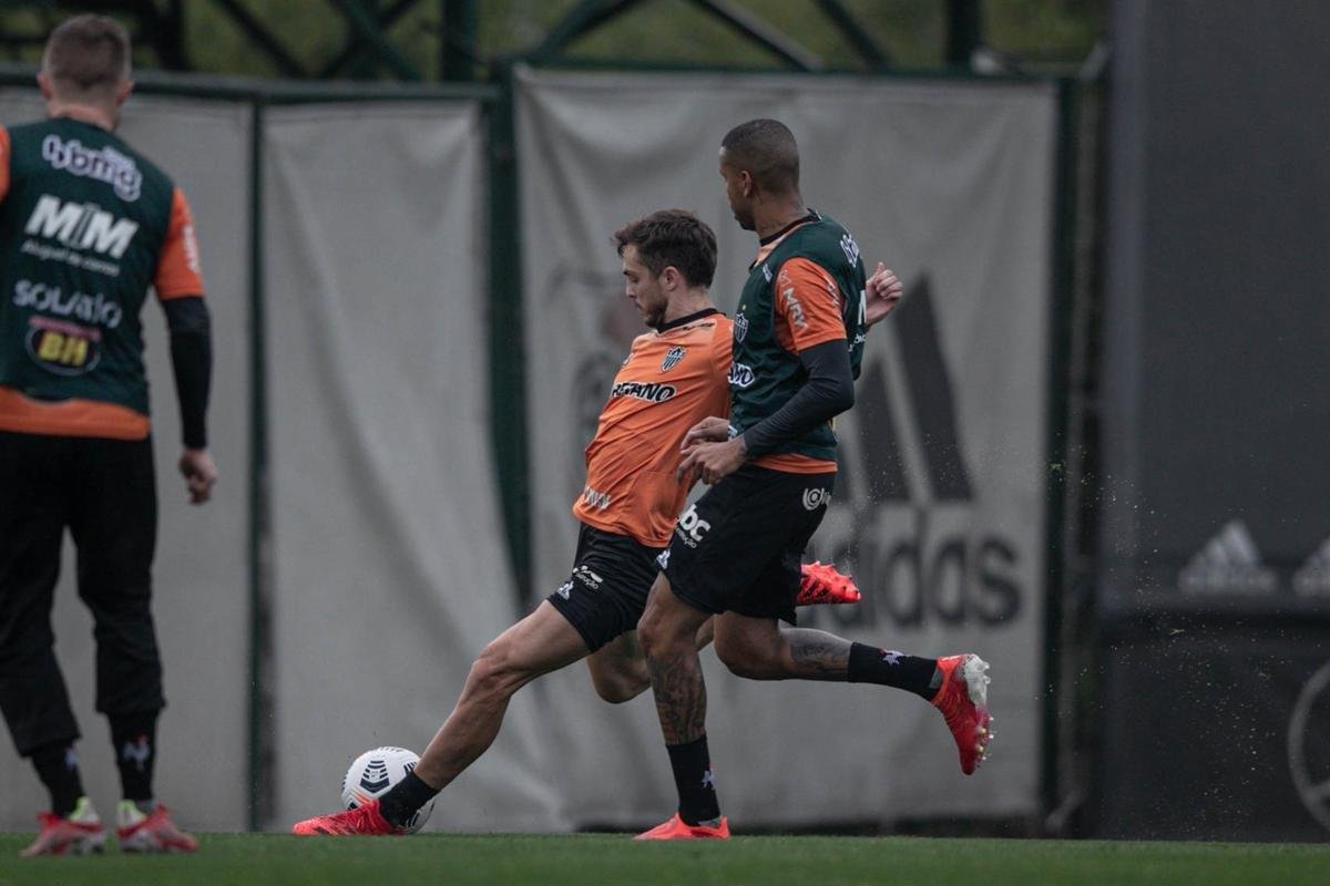 Atltico fechou preparao para o duelo contra o Boca Juniors