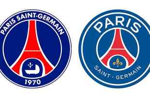 O PSG promoveu mudanas em 2013. Houve alterao no tom do azul e destaque para Paris, alm da insero da flor-de-lis, smbolo associado  monarquia francesa.
