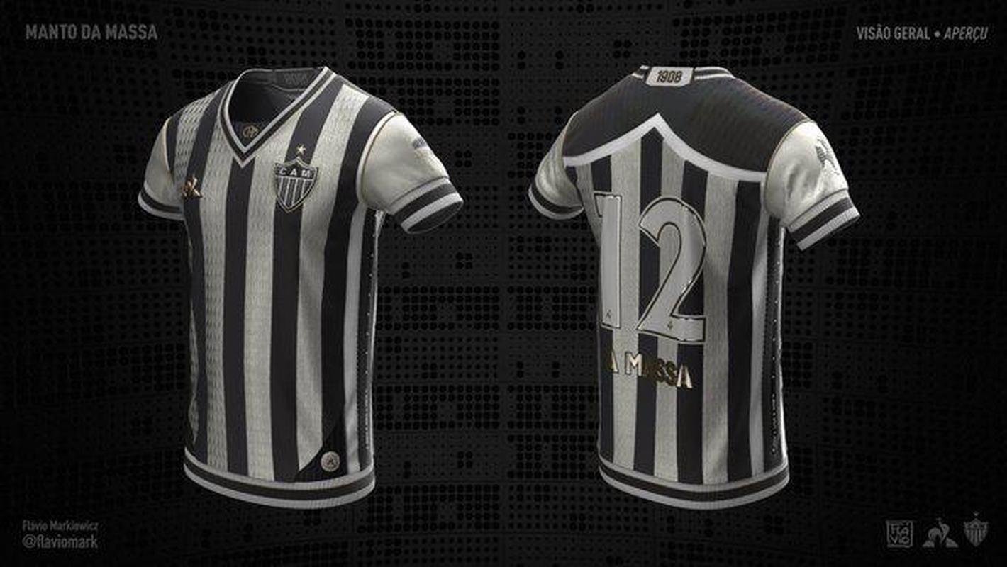 Camisa desenhada por Flvio Markiewicz ganhou o concurso 'Manto da Massa'