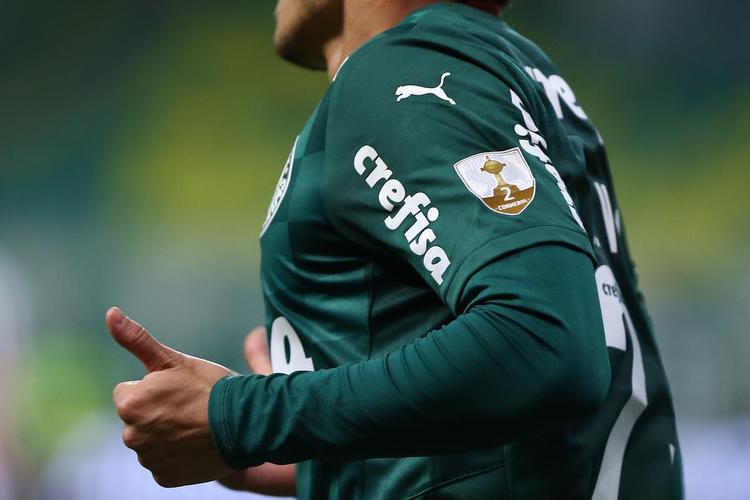 Fotos do jogo de ida da semifinal da Copa Libertadores de 2021, entre Palmeiras e Atltico, no Allianz Parque, em So Paulo