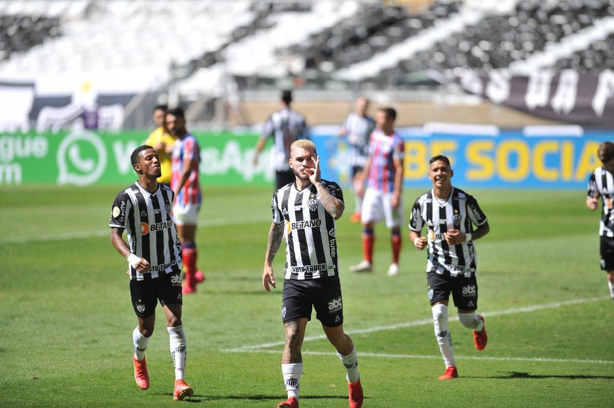 Atltico e Bahia fizeram o 1 dos trs jogos que tero em 11 dias; os outros sero pela Copa do Brasil  