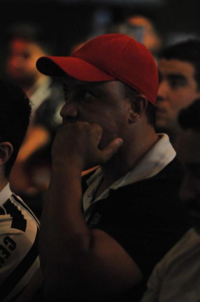 Torcedores do Atlético acompanham a partida contra o Palmeiras em alguns bares de Belo Horizonte