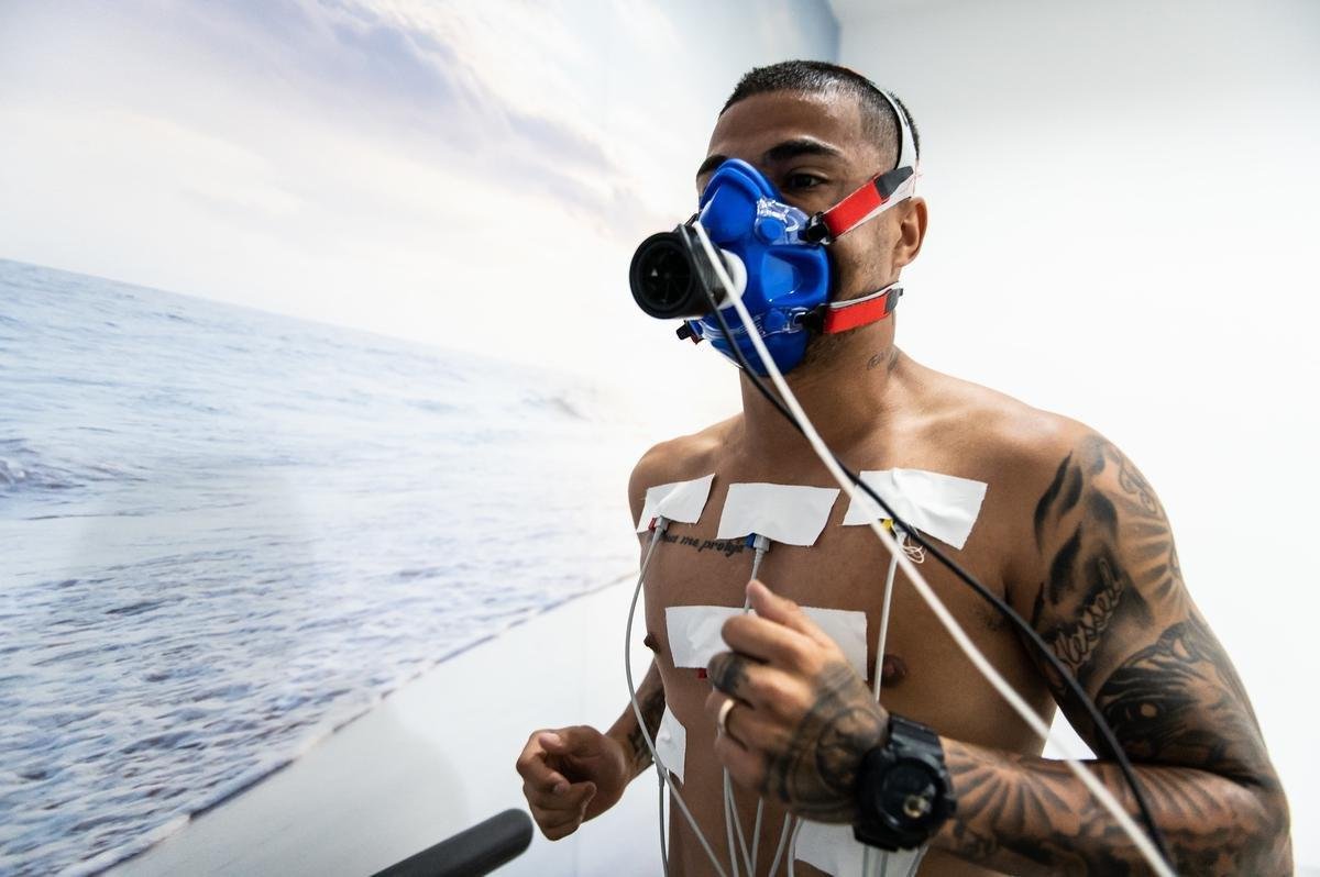 Anunciados como reforos para temporada 2021, Marcinho, Alan Ruschel, Felipe Augusto e Matheus Barbosa realizaram exames na Toca da Raposa II