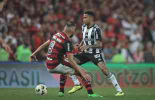 Fotos do jogo de volta das oitavas de final da Copa do Brasil, entre Flamengo e Atlético, no Maracanã, no Rio de Janeiro