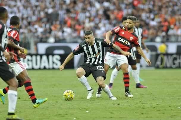 Fotos do jogo entre Atltico e Flamengo no Mineiro