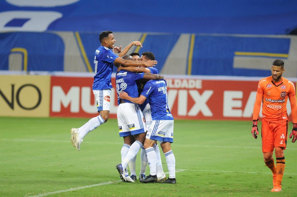 Fotos do jogo entre Cruzeiro e Brasil de Pelotas-RS, no Mineiro, em Belo Horizonte, pela 26 rodada da Srie B do Campeonato Brasileiro (5/12/2020)