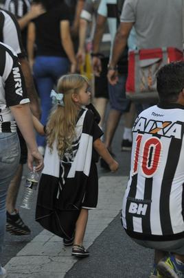Torcida foi em grande nmero ao jogo no Independncia